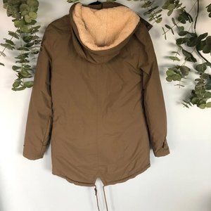 Puffa Original Duvet Green Puffer Coat 